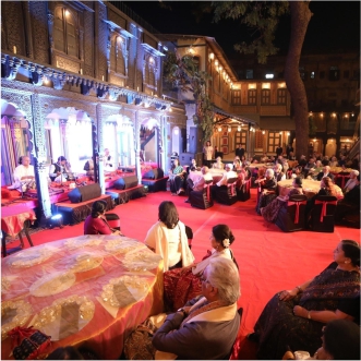Dinner at a 500-year-old Haveli